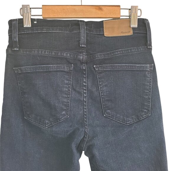 Madewell 9"‎ HIgh-Rise Skinny Jean Dark Blue Wash Size 25 - Picture 6 of 16